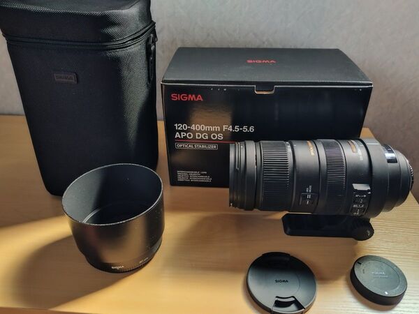 SIGMA120-400 F4.5-5.6 APO DG OS ニコンマウント
