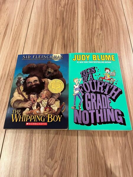 洋書 児童書 2冊セット The Whipping Boy / Tales of a Fourth Grade Nothing
