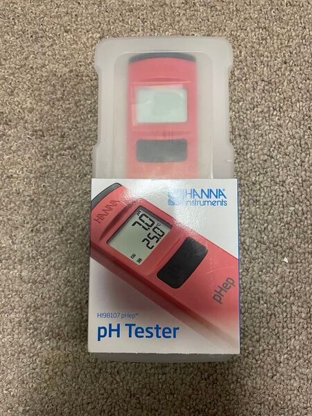 pH(ペーハー)測定器Hanna Instruments HI 98107 pH/℃テスター