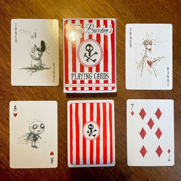 【希少】Tim Burton's Playing Cards ティムバートン トランプ ナイトメアビフォアクリスマス ディズニー