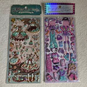 きせかえシール ファッションシール 立体シール