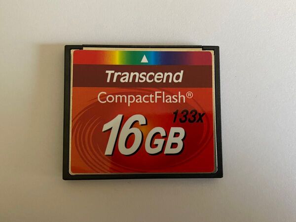 トランセンド 16GB コンパクトフラッシュTranscend CF 133倍速 ケース付き【匿名配送】【追跡可能】