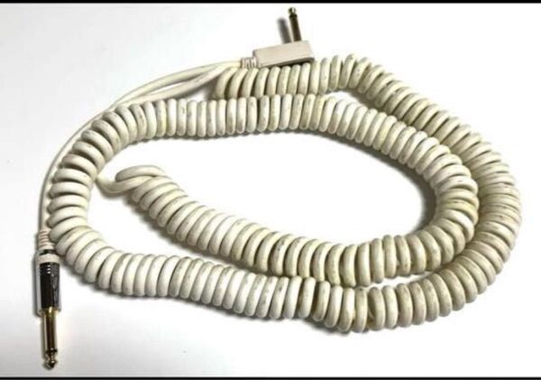 VOX Vintage Coil Cord カールコード ギター シールド 白