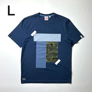 LACOSTE LiVE ラコステ 半袖Tシャツ アートTシャツ ワンポイント