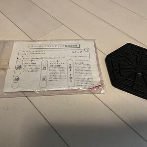 デッキパッド 六角形 ゴム製 粘着シート付き Burton バートン