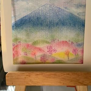 パステルアート。 額縁はつきません。