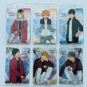 ハイキューウエハース5 傘シリーズ6枚セット