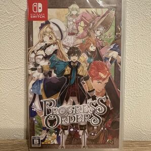 任天堂Switch プログレスオーダーズ PROGRESS ORDERS 新品未開封