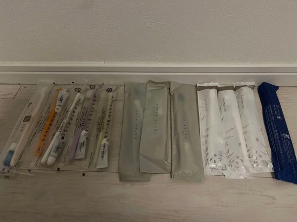 使い捨て歯ブラシ 12本セット ホテル
