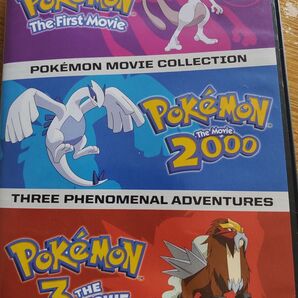 Pokmon DVD 英語版 映画3話入り