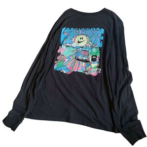ナイキNIKE人気プリントTシャツ古着 バックプリント長袖大きめサイズ カットソー
