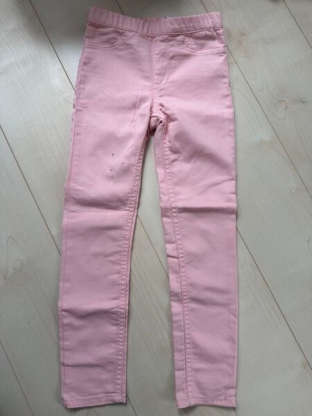 パンツ ストレッチ デニム スキニー H&M ピンク