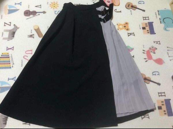 INGNI サイドベルトプリーツ切替スカート