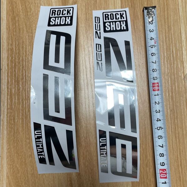 ロックショック ZEB カッティングステッカー