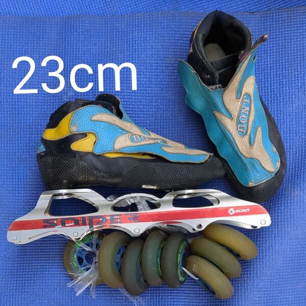 BONT スピードスケート インラインスケート 23cm