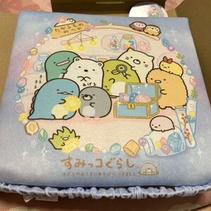 新品未使用 学童 すみっコぐらし クッション 座布団 もぐらのおうち