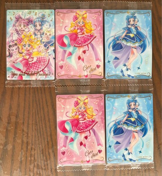 プリキュア カードウエハース11 キミとアイドルプリキュア♪セット