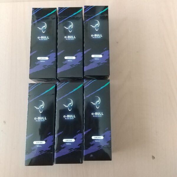 6本 α-BULL BLACK SHOT アルファブル ブラックショット アルファ ブル アルファブルブラックショット