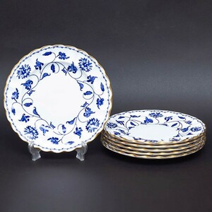  Spode blue koro flannel 16cm plate (6 pieces set )