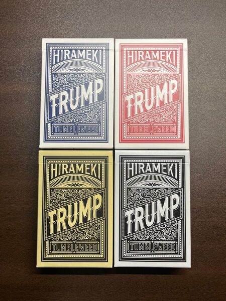 ヒラメキトランプ 全種類セット HIRAMEKI TRUMP タンブルウィード