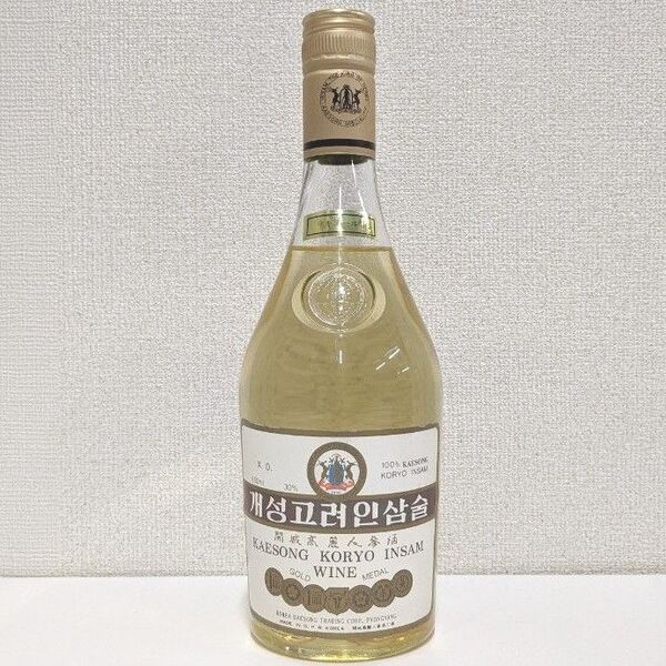 開城高麗人参酒 650ml 30% 古酒 未開栓 箱なし
