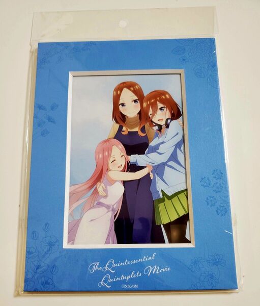 (gw)映画 五等分の花嫁 フレーム付きアートボード 中野三玖
