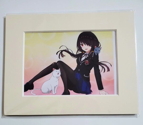 (gw)デート・ア・ライブ IV キャラファインマット 時崎狂三 ver.B
