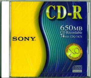 SONY CD-R 日本製　650MB 新品　ソニー