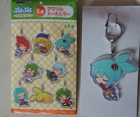 ぷよぷよ お昼寝タイム アクリルキーホルダー