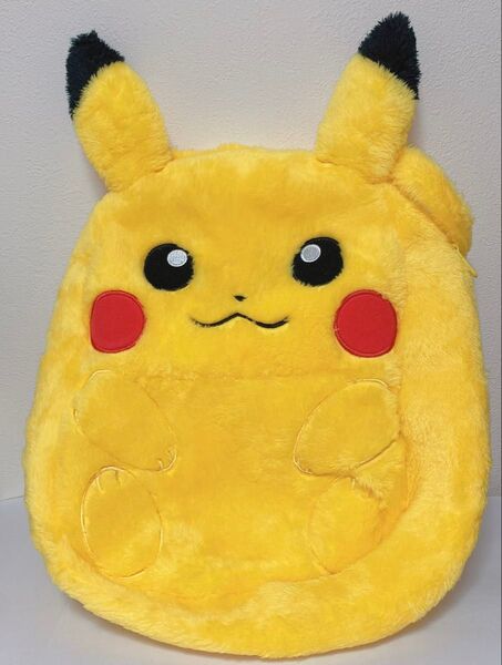 ピカチュウ ほっこりいやされ もこもこバッグ
