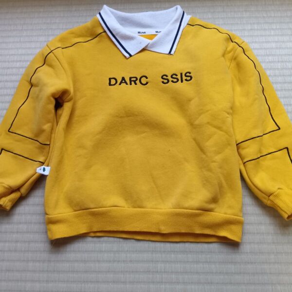 DARC SSIS トレーナー マスタードイエロー 110cm