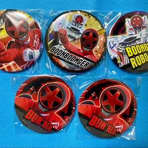 ブンブンジャー ブンレッド 缶バッジ 5個セット