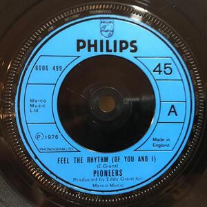 ☆Pioneers/Feel The Rhythm☆人気メロウ・ディスコ/レゲエ！7inch 45