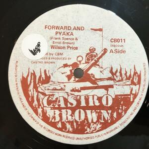 ★Wilson Price/Forward And Pyaka★謎UK ROOTS！