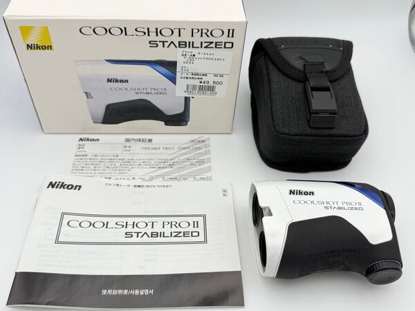 【美品】Nikon COOLSHOT PROII STABILIZED ニコン クールショット PRO2 プロ2 スタビライズド