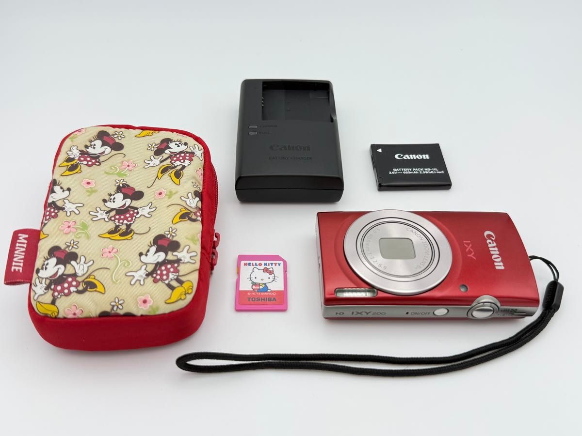 キャノン Canon IXY 200 デジタルカメラ 本体 充電器 付き キャノン Canon IXY 200 デジタルカメラ 本体 充電器 付き