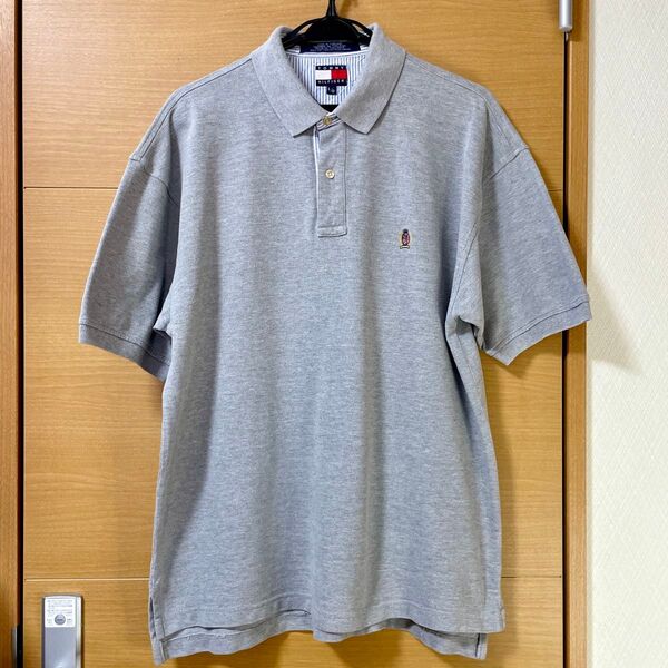 【TOMMY HILFIGER】90sワンポイントポロシャツ