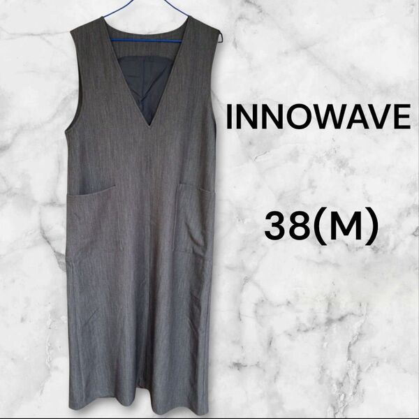 【美品】 INNOWAVE オーバーオール グレー M 551