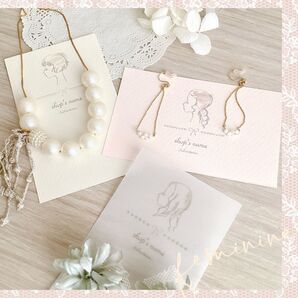 えらべるアクセサリー台紙 For girls