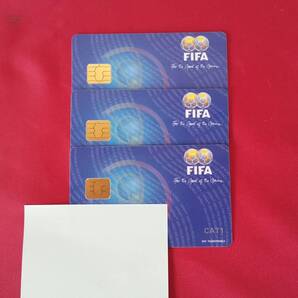 【FIFAグッズ】日韓 ワールドカップ 2002年 TST カード 3枚まとめて 希少 コレクター向け