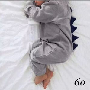 早い者勝ち ロンパース 60 着ぐるみ 恐竜