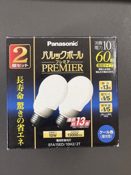 パナソニック 電球形蛍光灯 パルックボールプレミアA15形