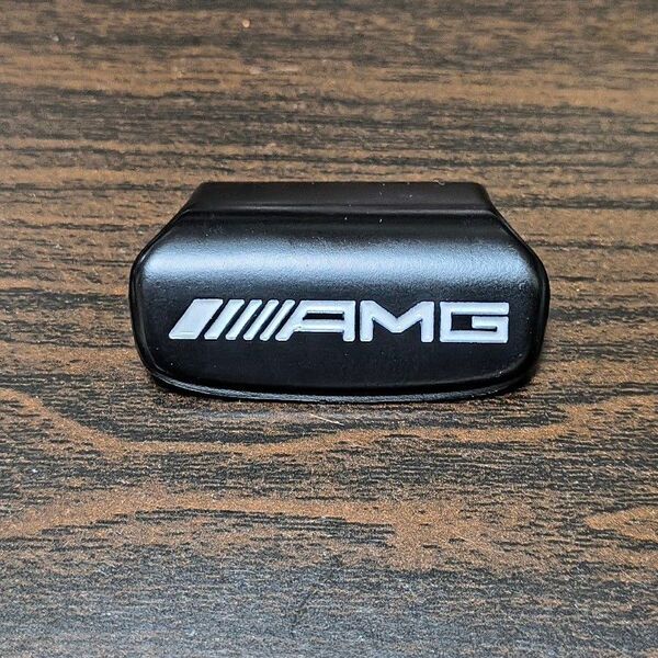 メルセデスベンツ AMGステアリングワッペン(ブラック) 貼付けタイプ
