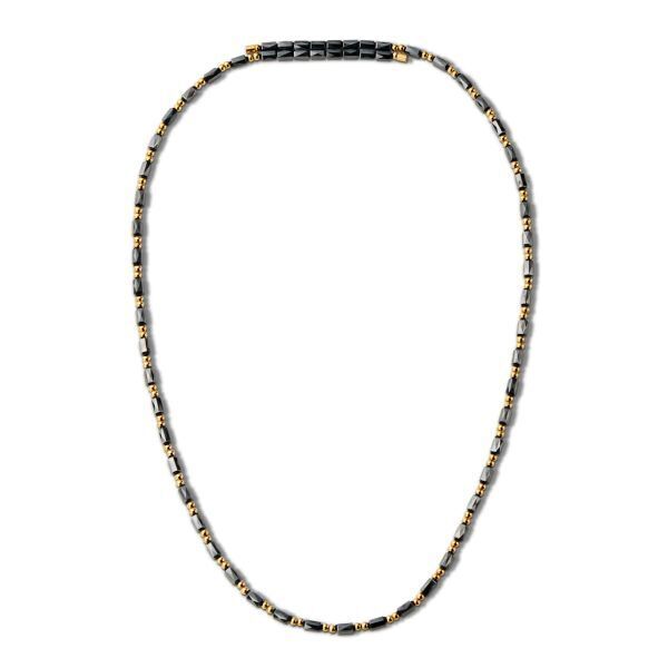 ★週末限定【新品】バンデル Healthcare Planet プラネット BLACKxGOLD 約65cm 磁器ネックレス BANDEL 02-02-00102a
