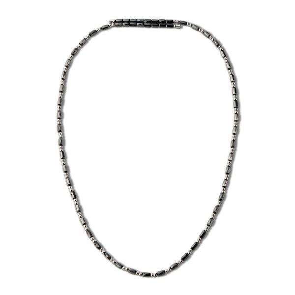 ★週末限定【新品】バンデル Healthcare Planet プラネット BLACKxSILVER 約65cm 磁器ネックレス BANDEL 02-02-00103a