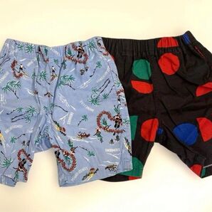 マーキーズ 総柄ショートパンツ 95 ハーフパンツ 短パン キッズ