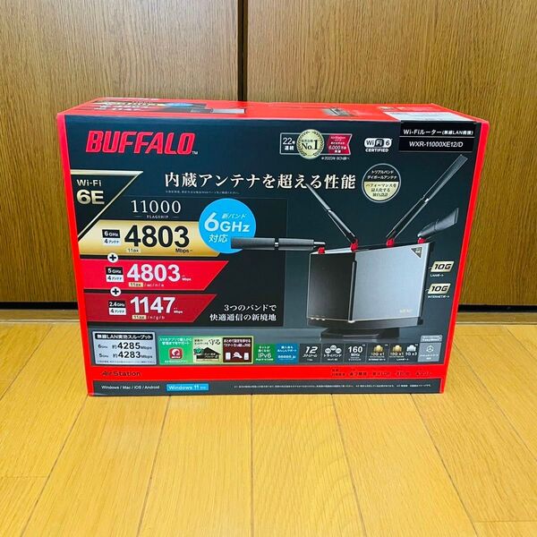 【新品未開封】BUFFALO 無線LANルーター WXR-11000XE12/D