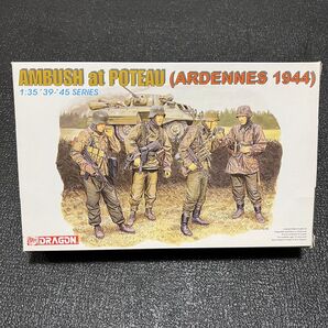 DRAGON 未組立 AMBUSH at POTEAU アルデンヌ プラモデル