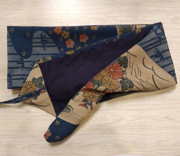 弓道 弓巻 弓巻き ハンドメイド ■ 流水に松竹梅・菊模様