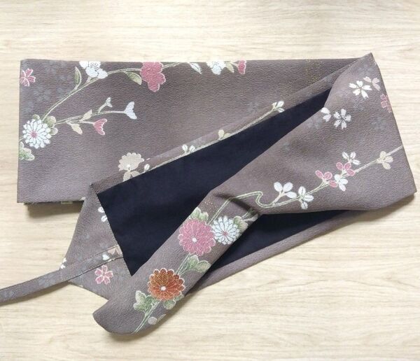 弓道 弓巻 弓巻き ハンドメイド ■ 枝花模様 b